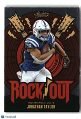 Jonathan Taylor 2024 Panini Absolute Rock Out #RO-JTR