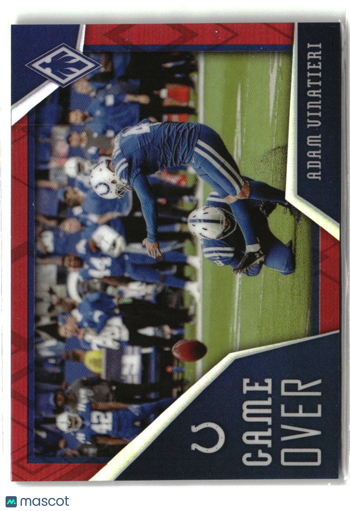 Adam Vinatieri 2020 Panini Phoenix Game Over Red #10 #/299