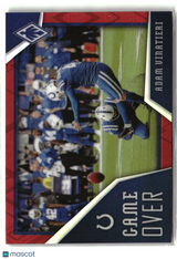 Adam Vinatieri 2020 Panini Phoenix Game Over Red #10 #/299