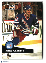 Mike Gartner 1991-92 Pro Set French #167