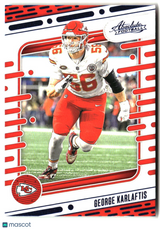 George Karlaftis 2024 Panini Absolute Blue #53