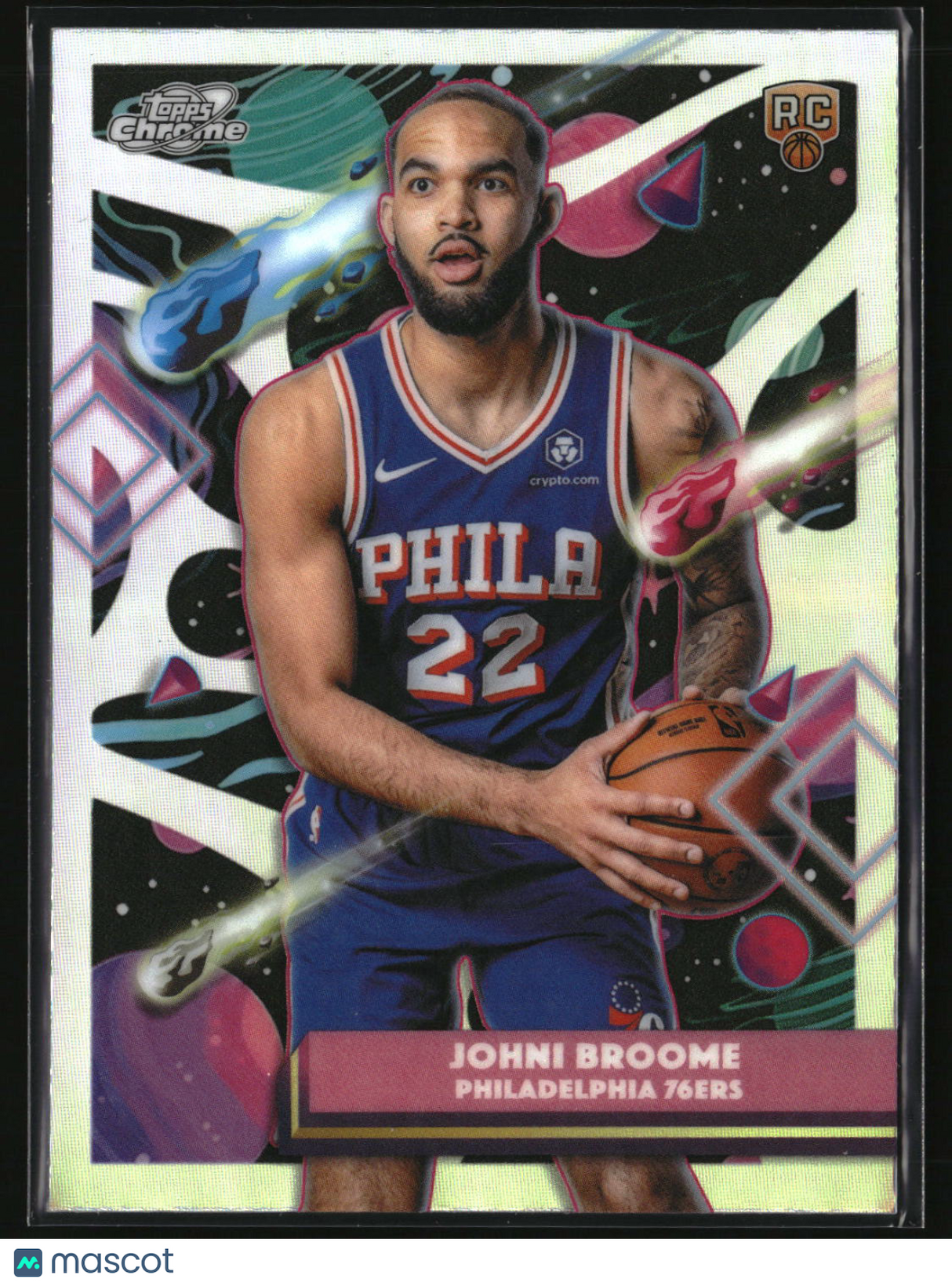 Johni Broome 2025-26 Topps Chrome Cosmic Refractors #125
