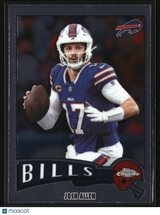 Josh Allen 2025 Topps Chrome 1975 Topps #1975-4