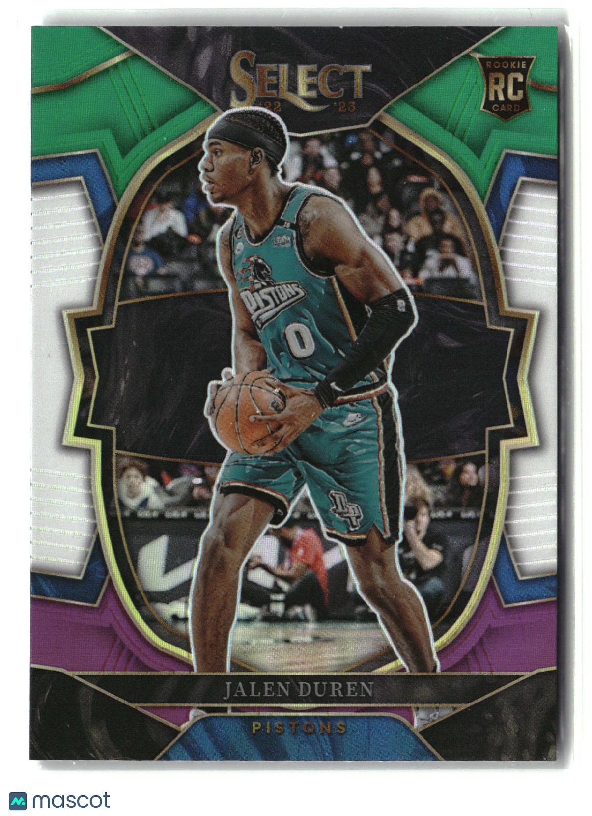Jalen Duren 2022-23 Panini Select Green White Purple Prizms #98