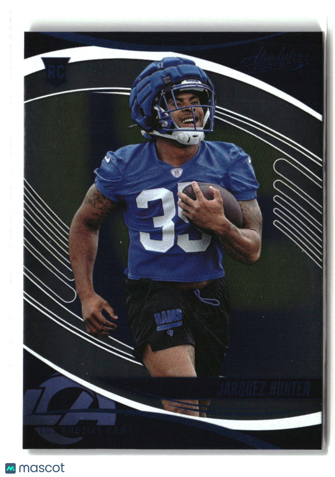 Jarquez Hunter 2025 Panini Absolute Blue #136