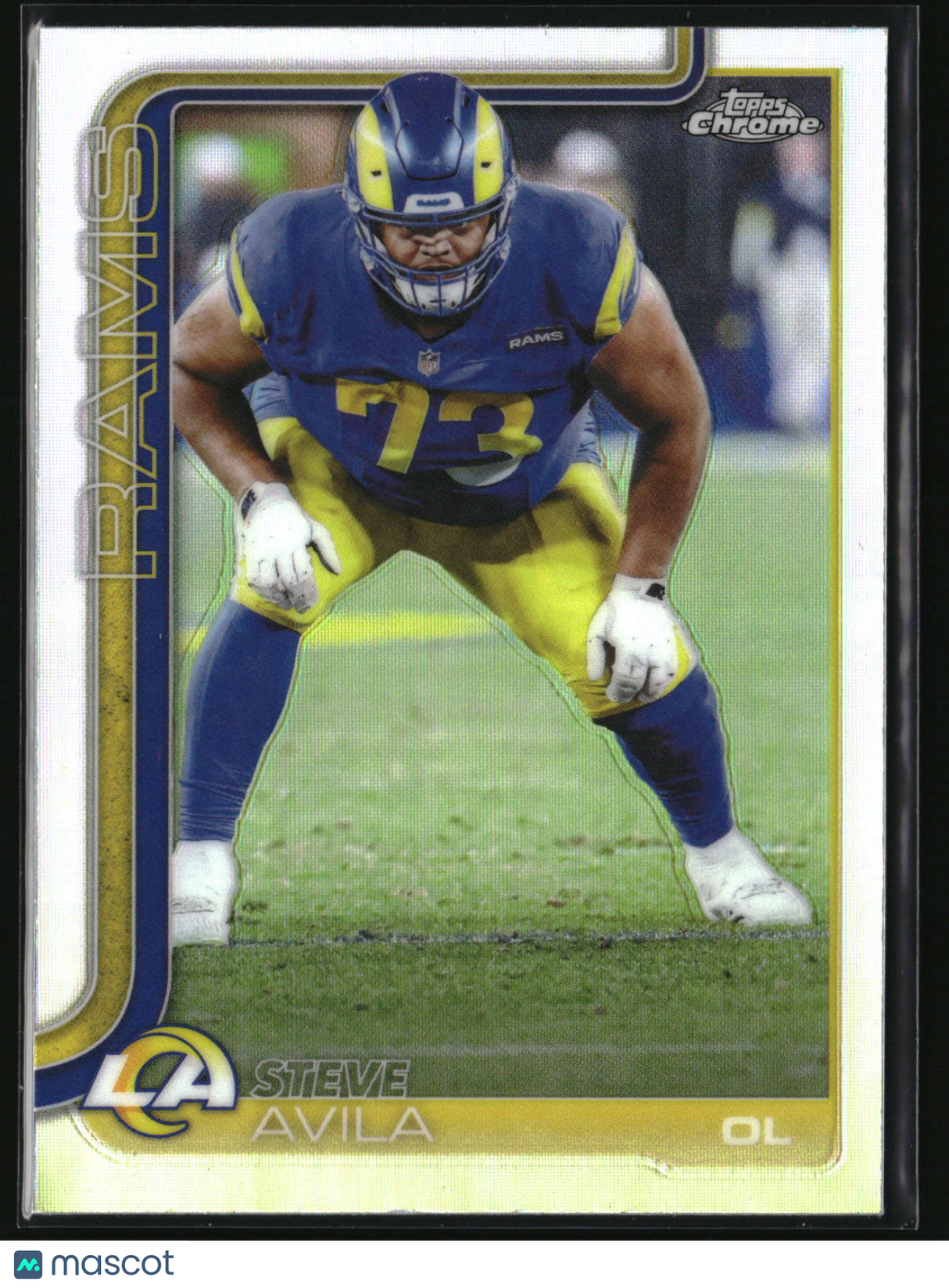 Steve Avila 2025 Topps Chrome Refractor #170