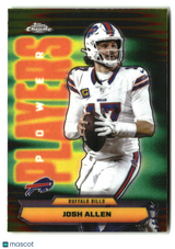 Josh Allen 2025 Topps Chrome Power Players #PP-2