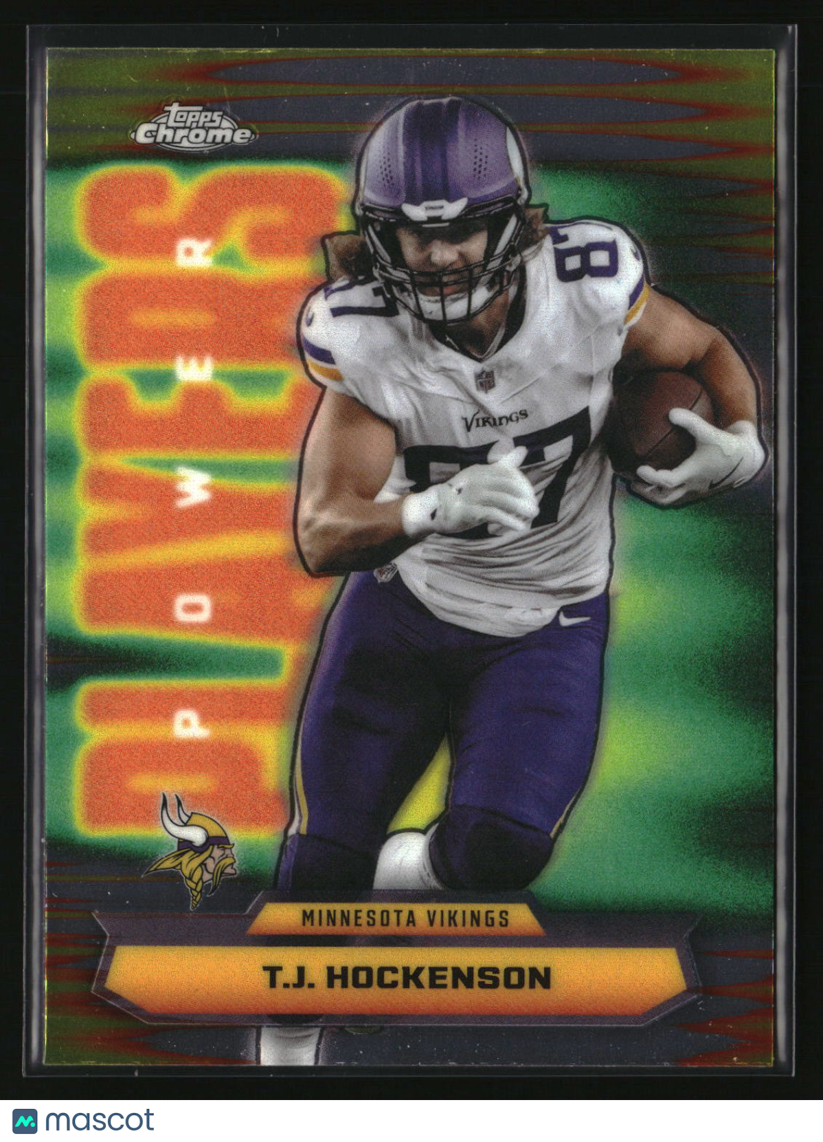 T.J. Hockenson 2025 Topps Chrome Power Players #PP-36