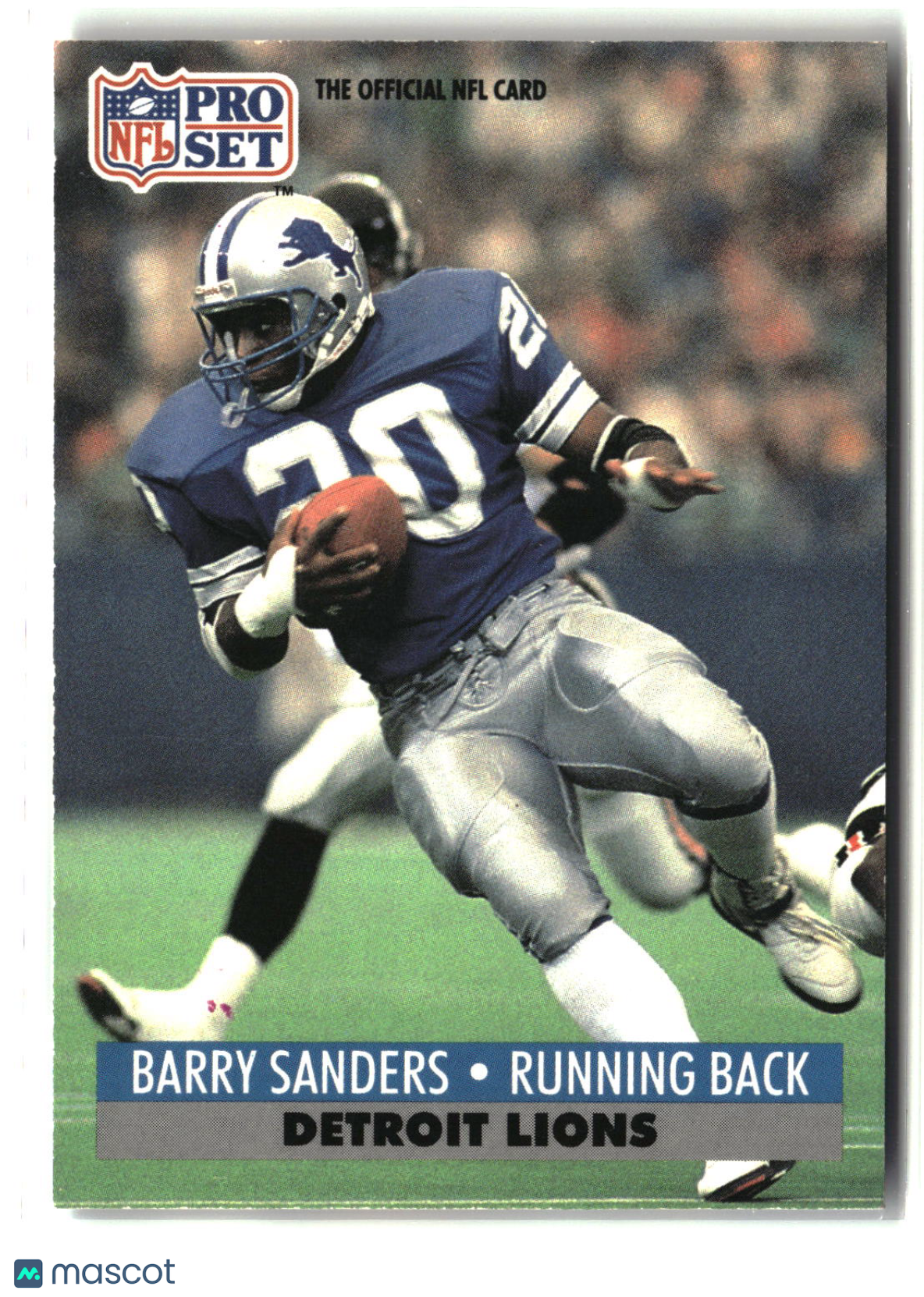Barry Sanders 1991 Pro Set #502