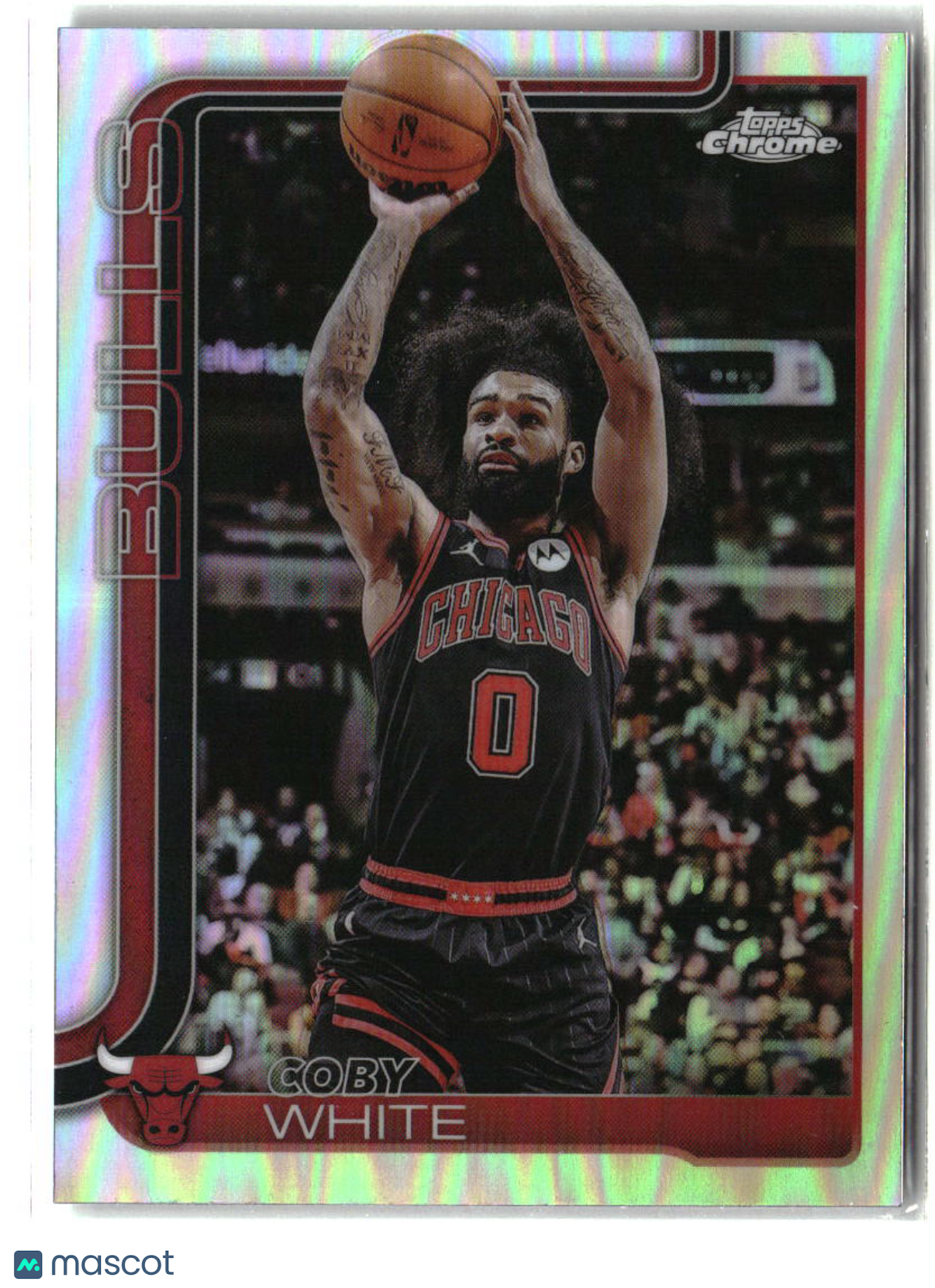 Coby White 2025-26 Topps Chrome Refractor #80