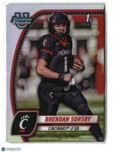 Brendan Sorsby 2024 Bowman University Chrome Refractor #26
