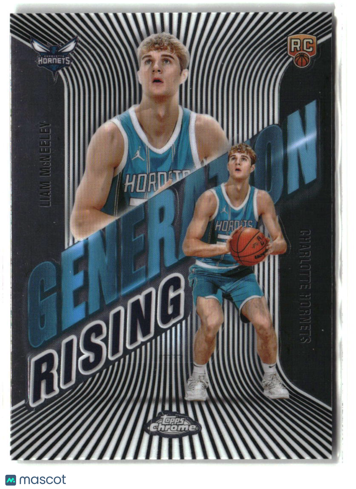 Liam McNeeley 2025-26 Topps Chrome Generation Rising #GR-14