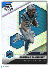 Christian McCaffrey 2021 Panini Mosaic Prizm Silver #210
