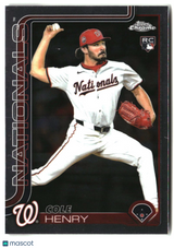 Cole Henry 2025 Topps Chrome Update #USC72