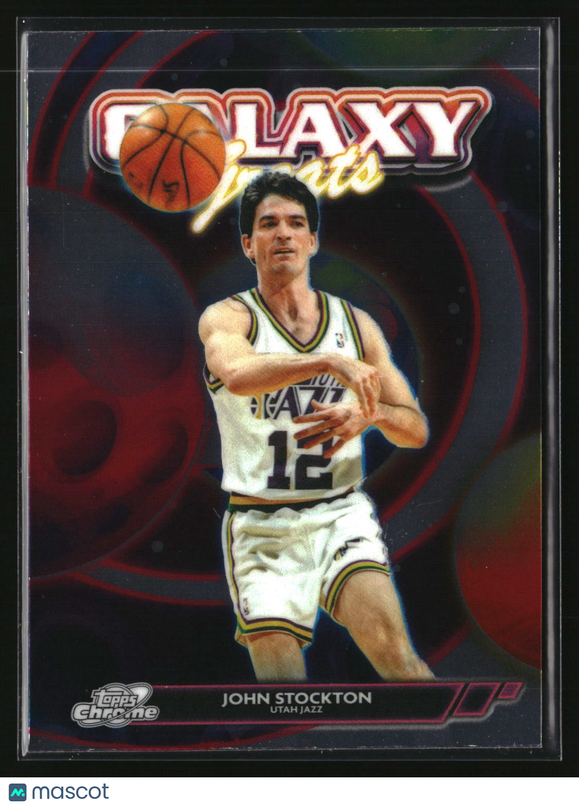John Stockton 2025-26 Topps Chrome Cosmic Galaxy Greats #GG-21