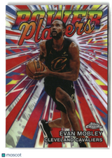 Evan Mobley 2025-26 Topps Chrome Update Power Players Refractor #PP-10