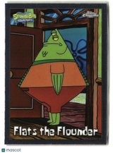 2025 Topps Chrome SpongeBob Flats the Flounder #32