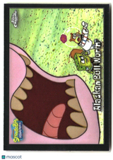 2025 Topps Chrome SpongeBob Alaskan Bull Worm #34