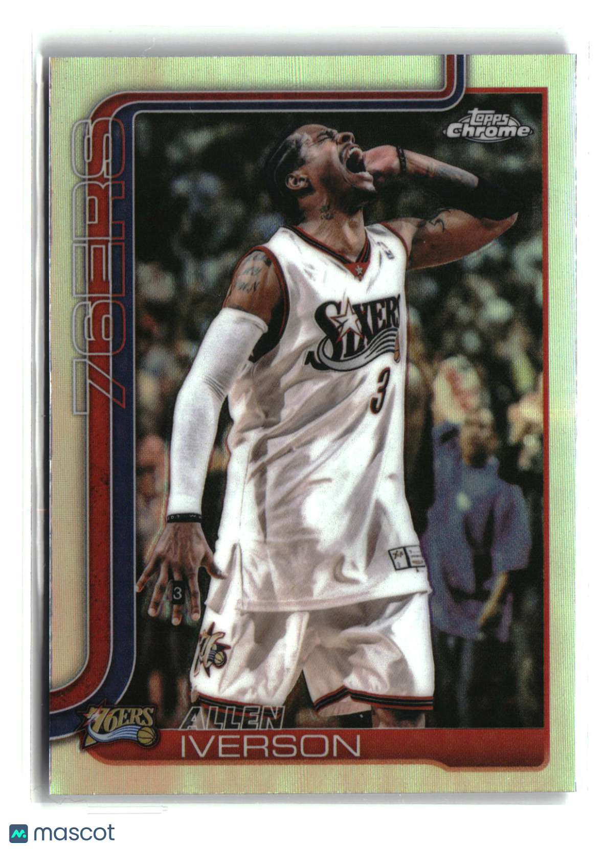 Allen Iverson 2025-26 Topps Chrome Update Refractor #145