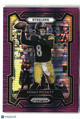 Kenny Pickett 2023 Panini Prizm Purple Pulsar #249