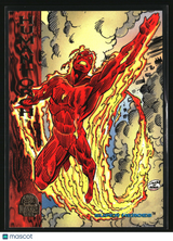 Human Torch 1994 Fleer Marvel Universe #191