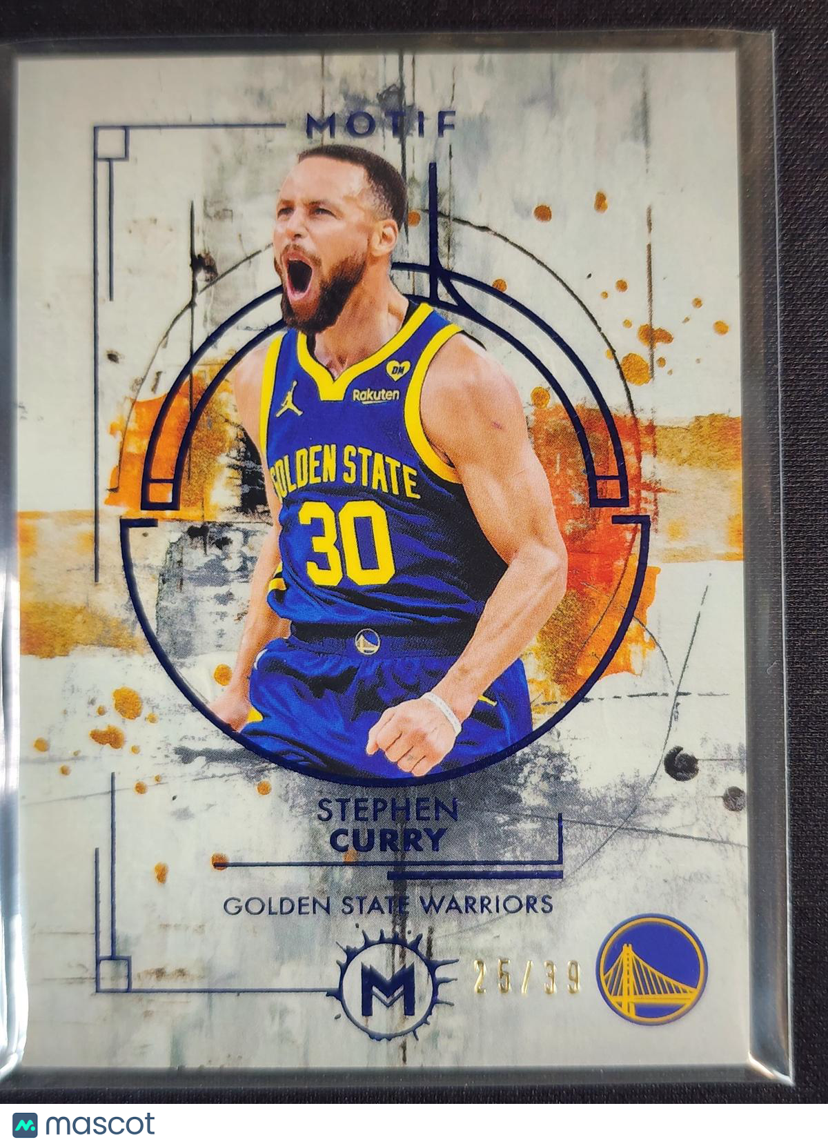 Stephen Curry 2025-26 Topps Motif Ultramarine Blue #56
