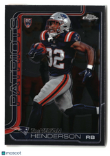 TreVeyon Henderson 2025 Topps Chrome #328