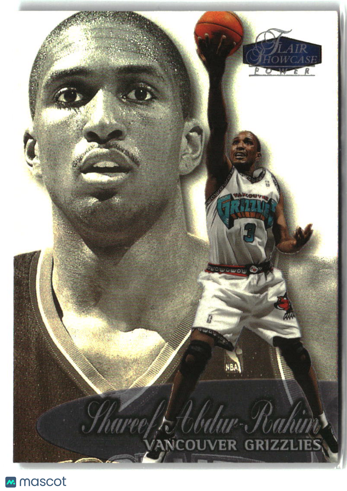 Shareef Abdur-Rahim 1998-99 Flair Showcase #9