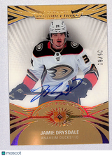 Jamie Drysdale 2021-22 UD Ultimate Collection Introductions Auto Gold #UI-11 /50