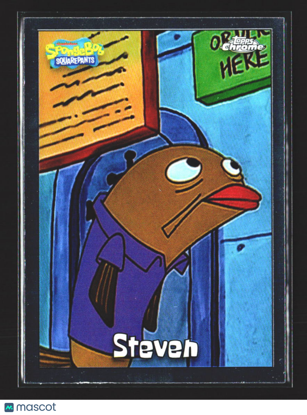 Steven 2025 Topps Chrome SpongeBob #101