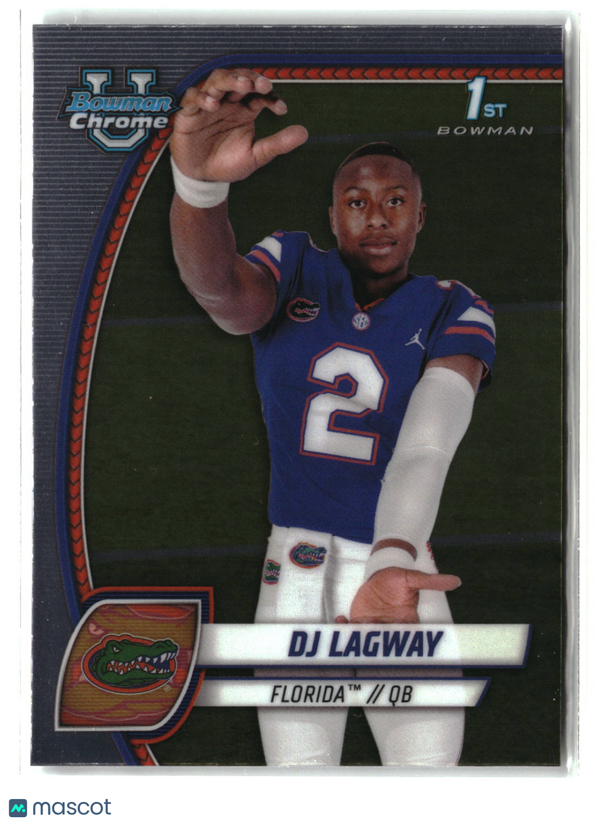 DJ Lagway 2024 Bowman University Chrome #63