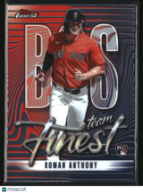 Roman Anthony 2026 Finest Topps Team Finest #TF-22