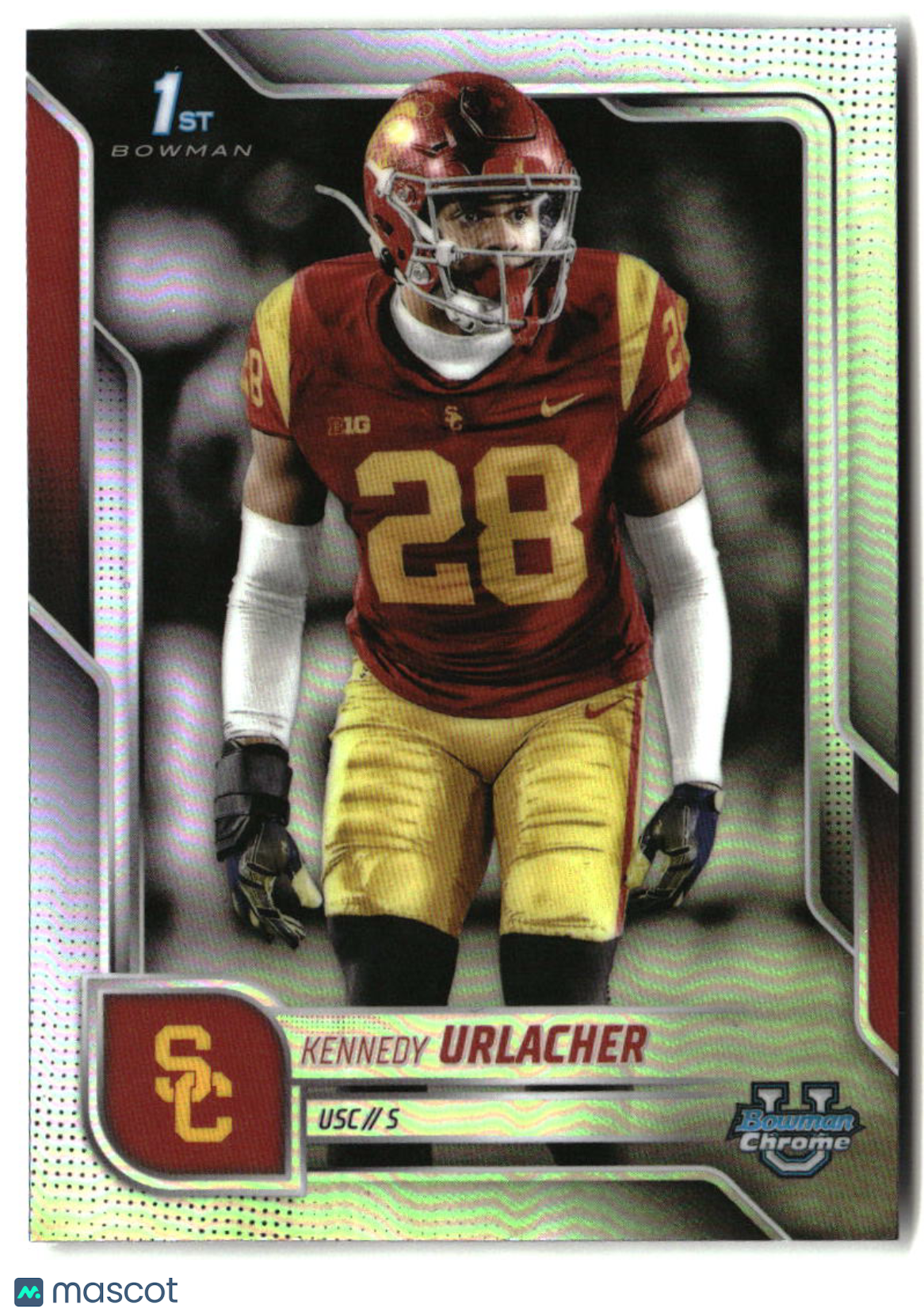 Kennedy Urlacher 2025 Bowman University Chrome Refractor #16