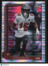 Tez Johnson 2025 Topps Chrome Pulsar Refractor #342