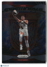 Haley Jones 2024 Panini Prizm WNBA Fireworks #12