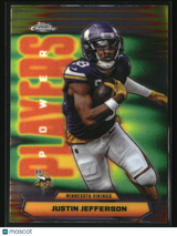 Justin Jefferson 2025 Topps Chrome Power Players #PP-22