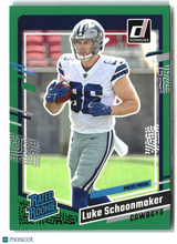 Luke Schoonmaker 2023 Donruss Press Proof Green #325