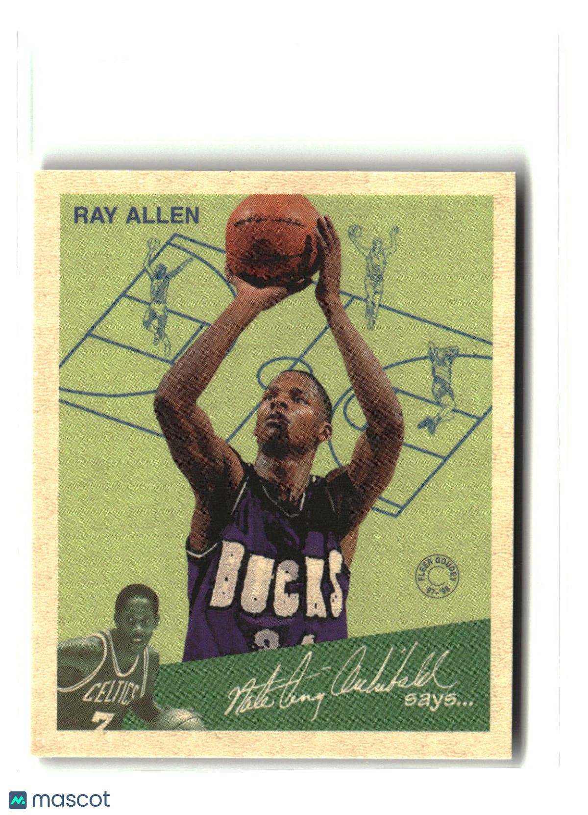 Ray Allen 1997-98 Fleer Goudey Greats #1GG