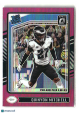 Quinyon Mitchell 2024 Donruss Optic Pink #282
