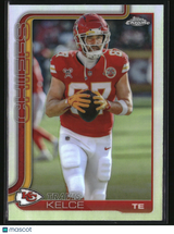 Travis Kelce 2025 Topps Chrome - Topps Refractor #150