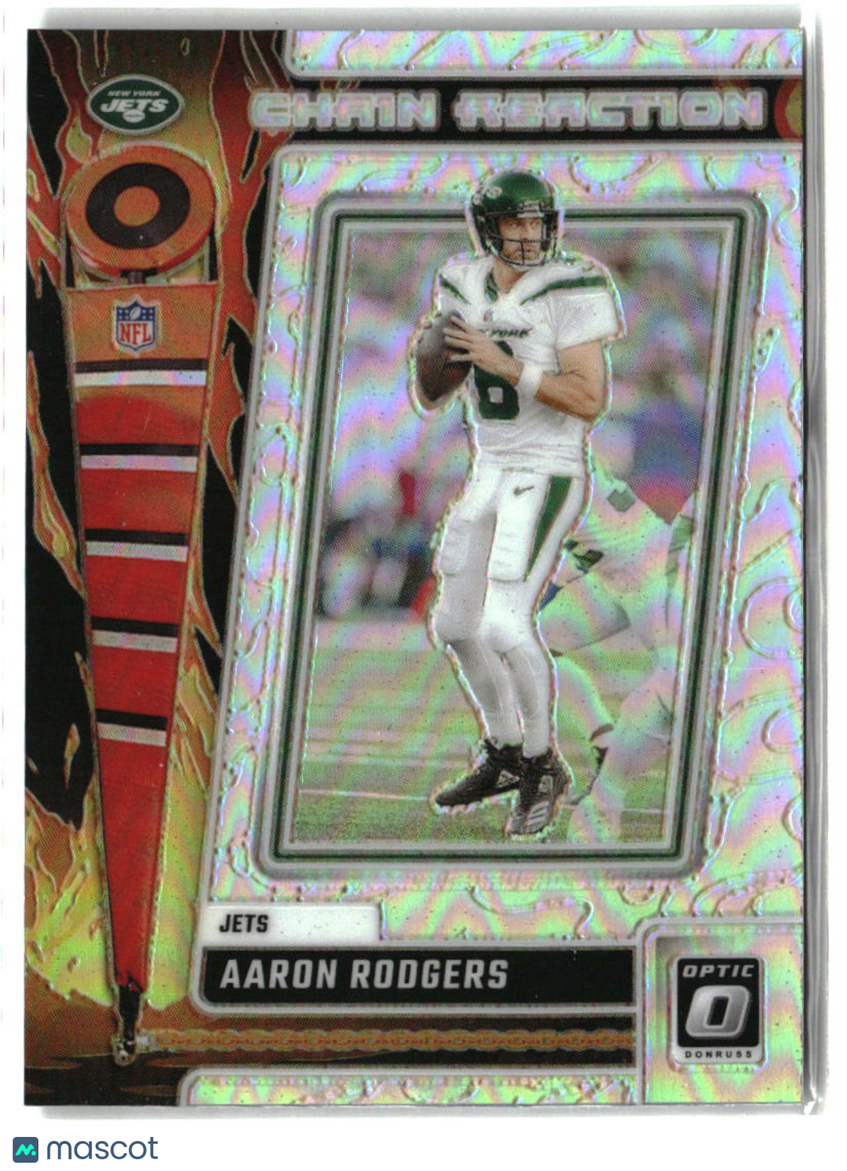 Aaron Rodgers 2023 Donruss Optic Chain Reaction #CR-AR