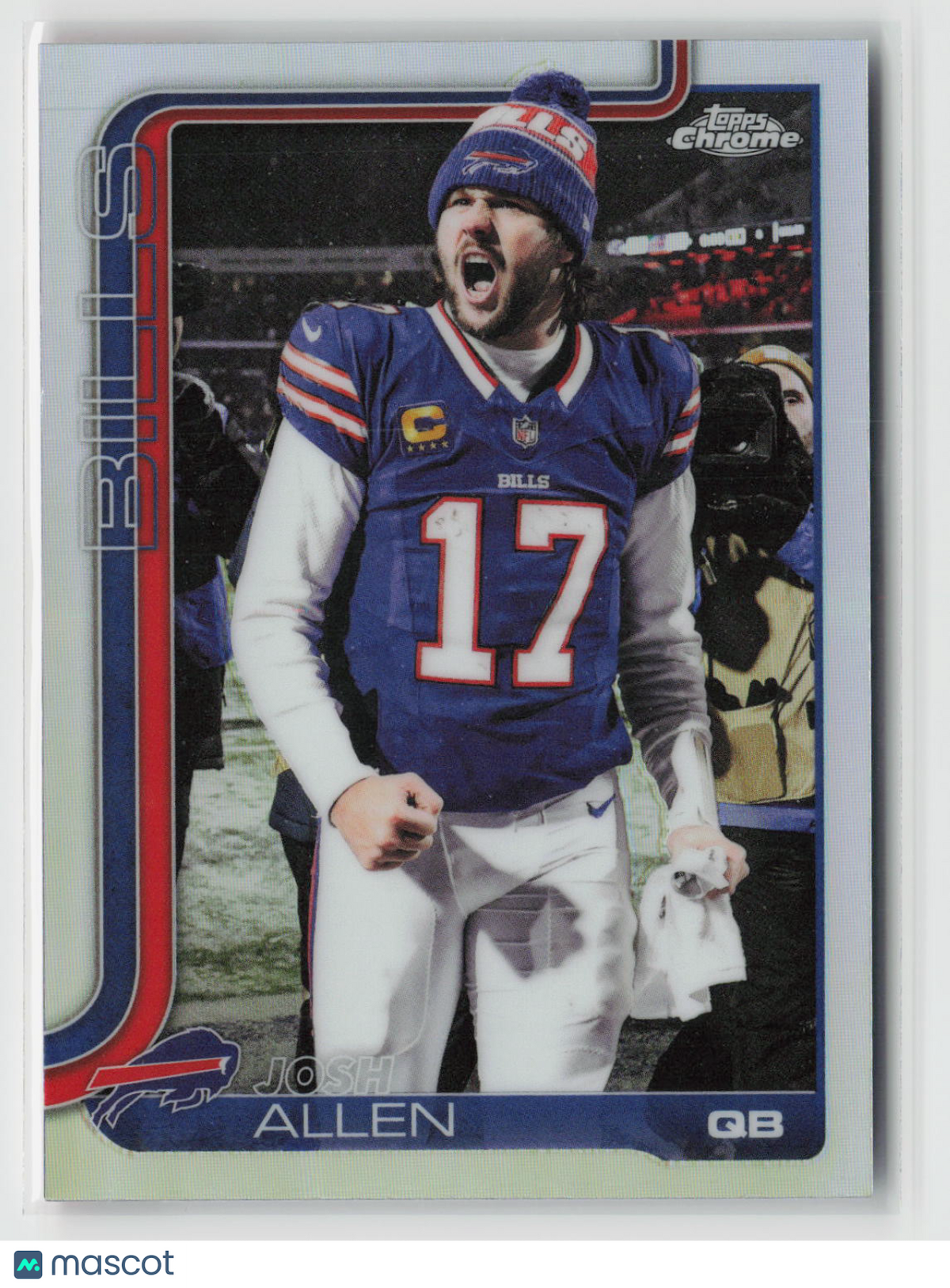 Josh Allen 2025 Topps Chrome Image Variation Refractor #34
