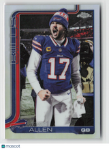 Josh Allen 2025 Topps Chrome Image Variation Refractor #34