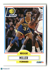 Reggie Miller 1990-91 Fleer #78