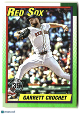 Garrett Crochet 2025 Topps Update 1990 Topps Baseball 35th Anniversary #U90-40