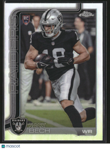 Jack Bech 2025 Topps Chrome Football Refractor #388