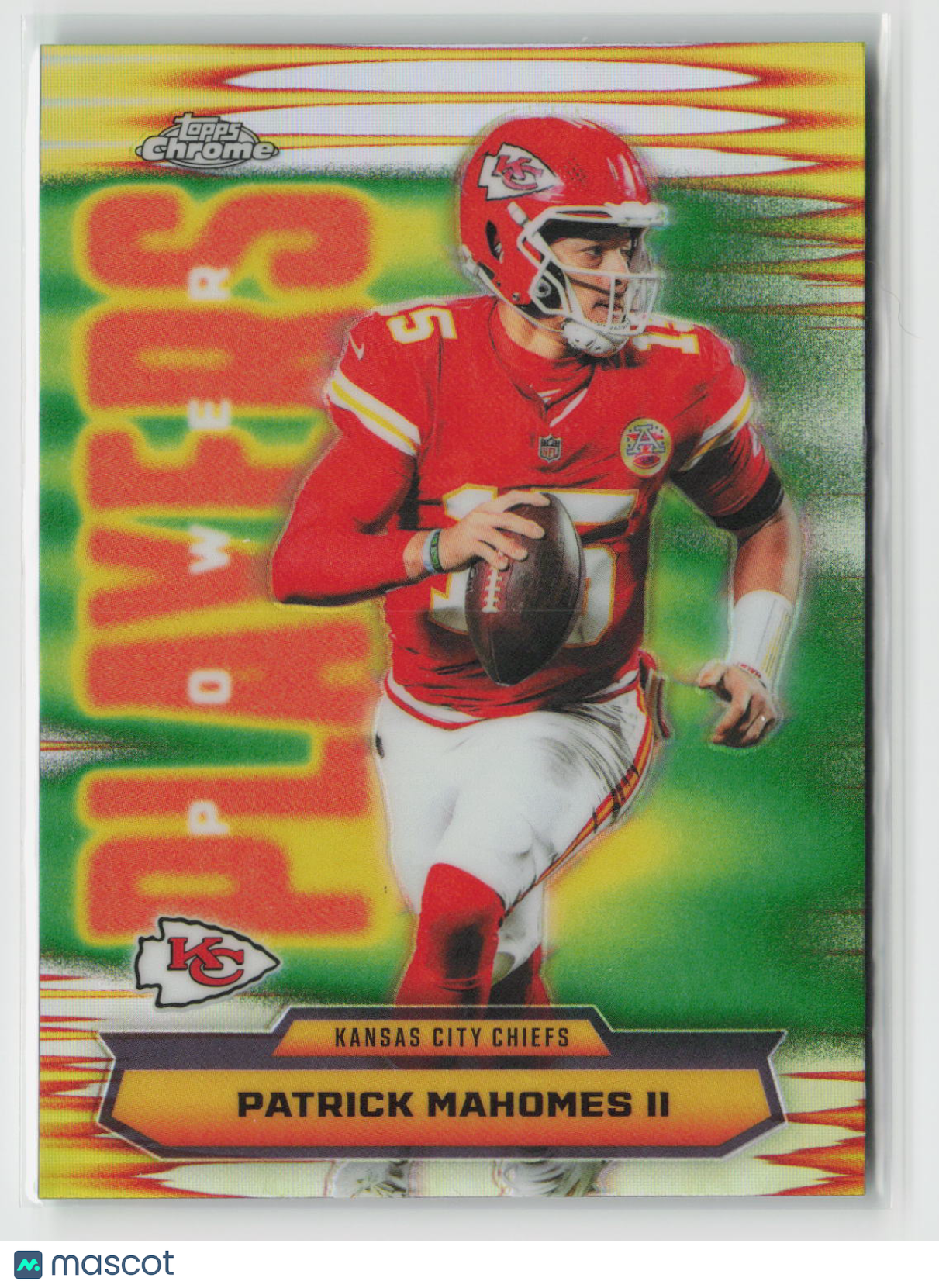 Patrick Mahomes II 2025 Topps Chrome Power Players Refractor #PP-6