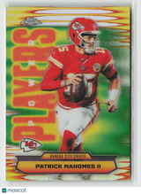 Patrick Mahomes II 2025 Topps Chrome Power Players Refractor #PP-6