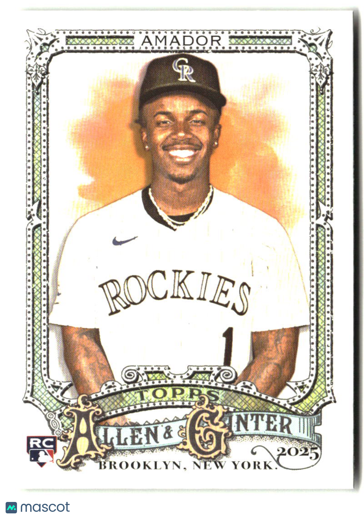 Adael Amador 2025 Topps Allen & Ginter #102