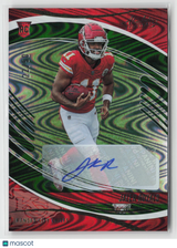 Jalen Royals 2025 Panini Absolute Signature Rookies Green Waves #133 #/50